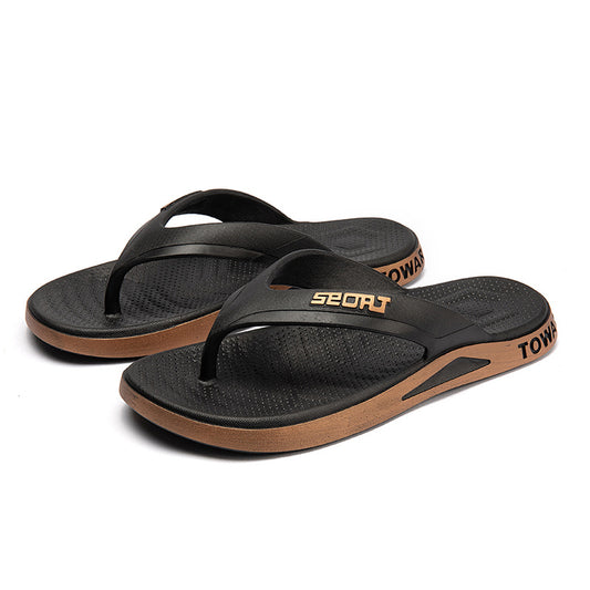 Solid Casual Thong Sandals