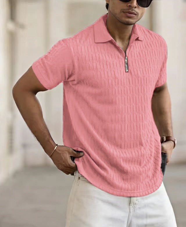 Men's Casual Cotton Polo Shirt