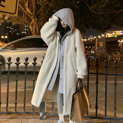 Waterproof Hooded Winter Trench Coat