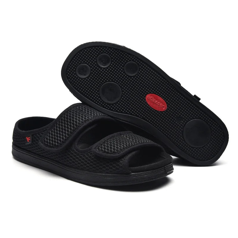 Unisex Extra Wide Shoes With Swollen Feet Orthopedic Slippers