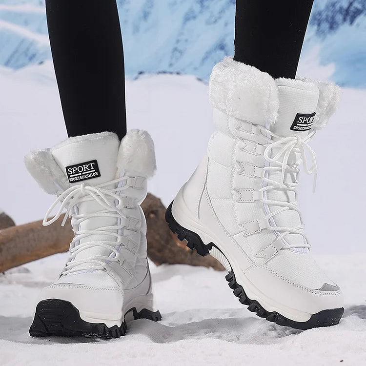 Warm Waterproof Winter Snow Boots for Women