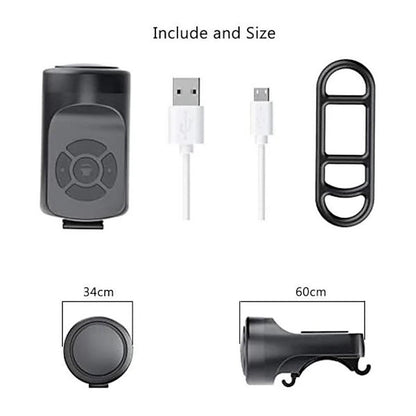 120dB Electric Bike Horn