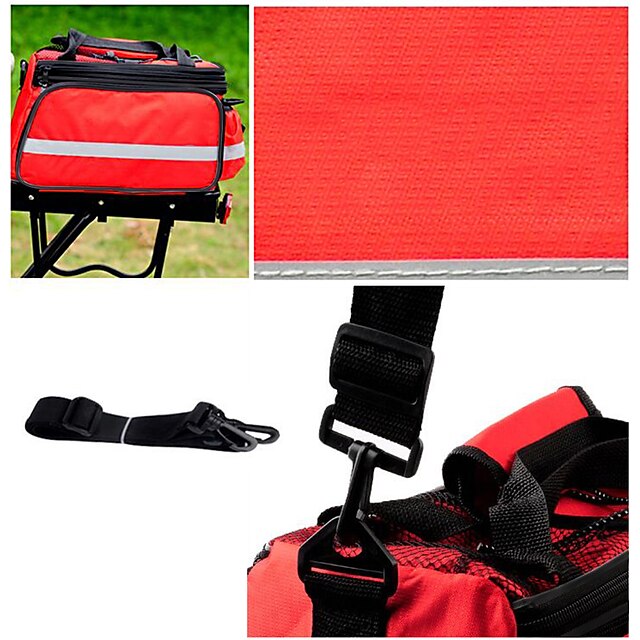 Bike Panniers Bag Bike Rack Bag Large Capacity Waterproof Adjustable