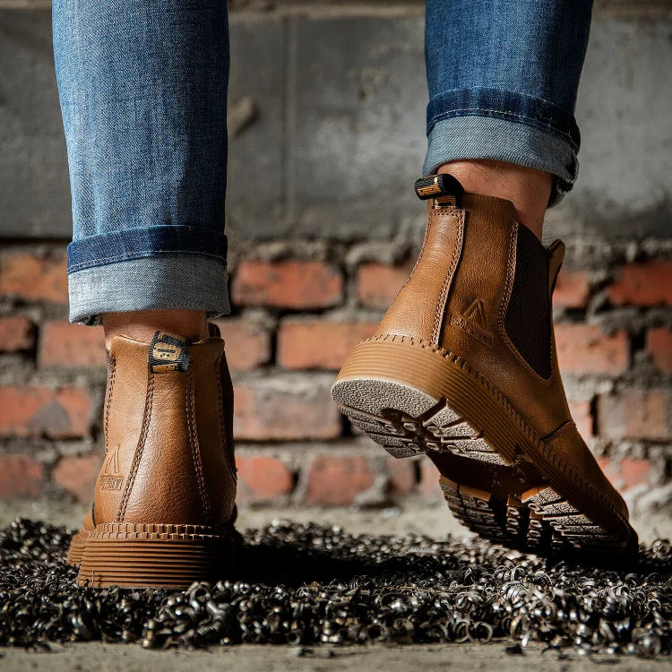 Waterproof Steel Toe Work Boots for Men