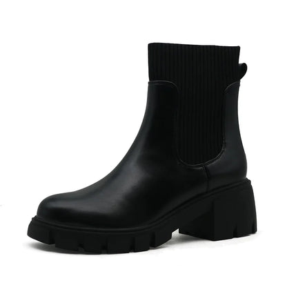 Comfy Womens Knit Short Booties