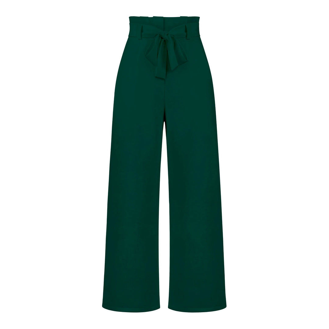 Elegant High Waisted Wide Leg Pants for Women
