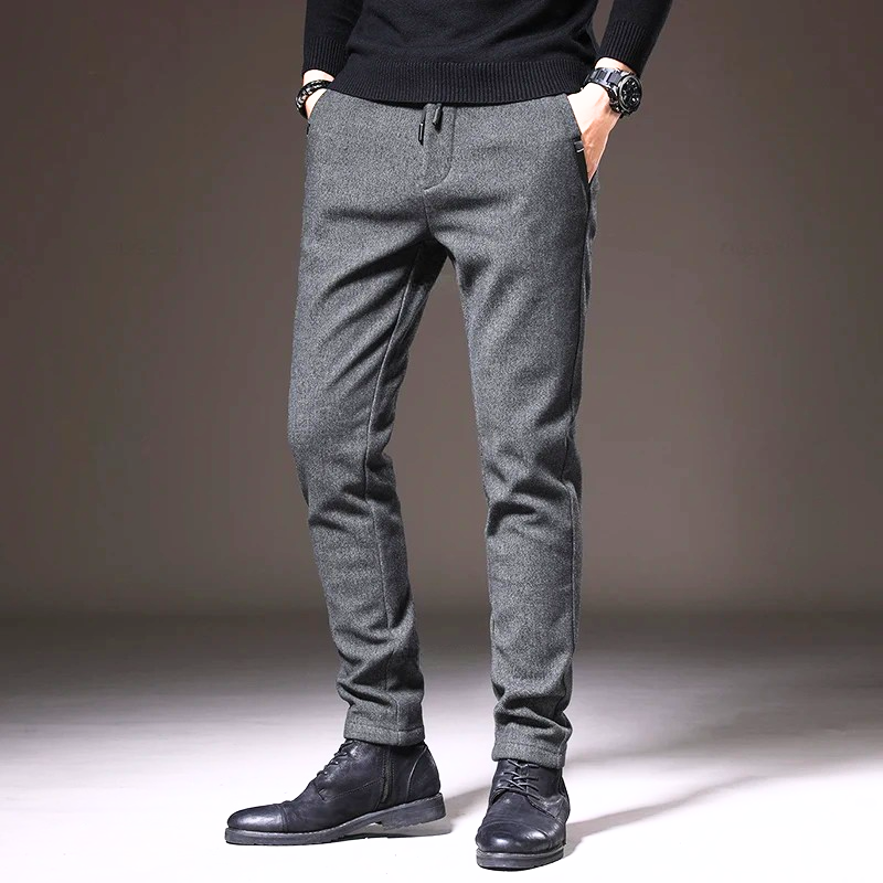 Slim Fit Elastic Waist Joggers for Men - OutfitLondon