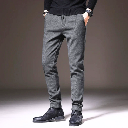 Slim Fit Elastic Waist Joggers for Men - OutfitLondon