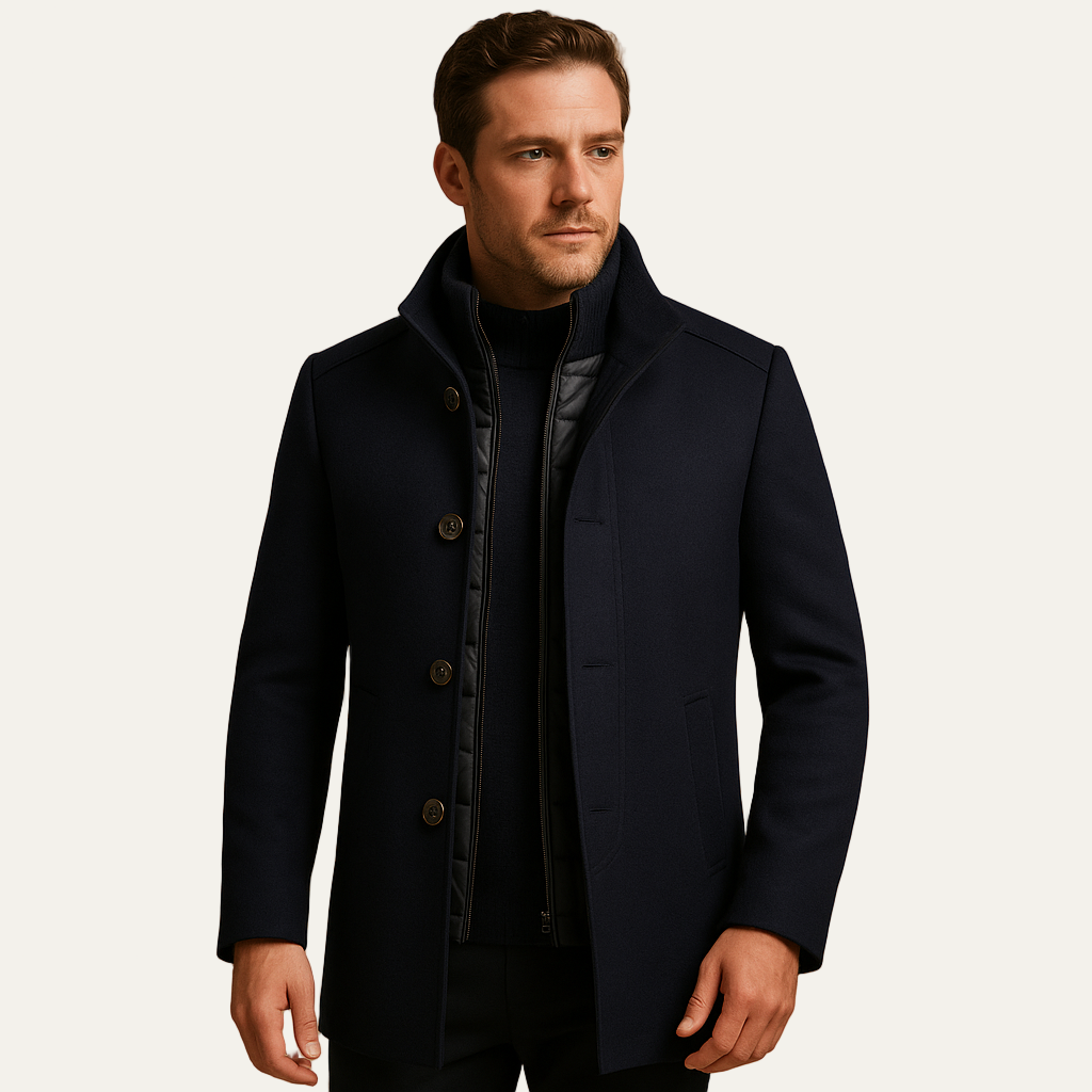 Warm Waterproof Parka Coat with Fleece Lined Vest
