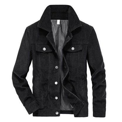 Slim Fit Men's Corduroy Coat