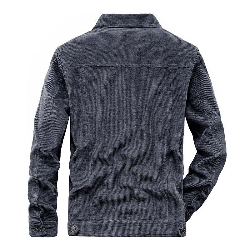 Slim Fit Men's Corduroy Coat
