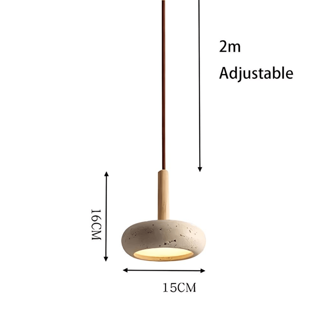 Sleek Glass Hanging Light Fixture