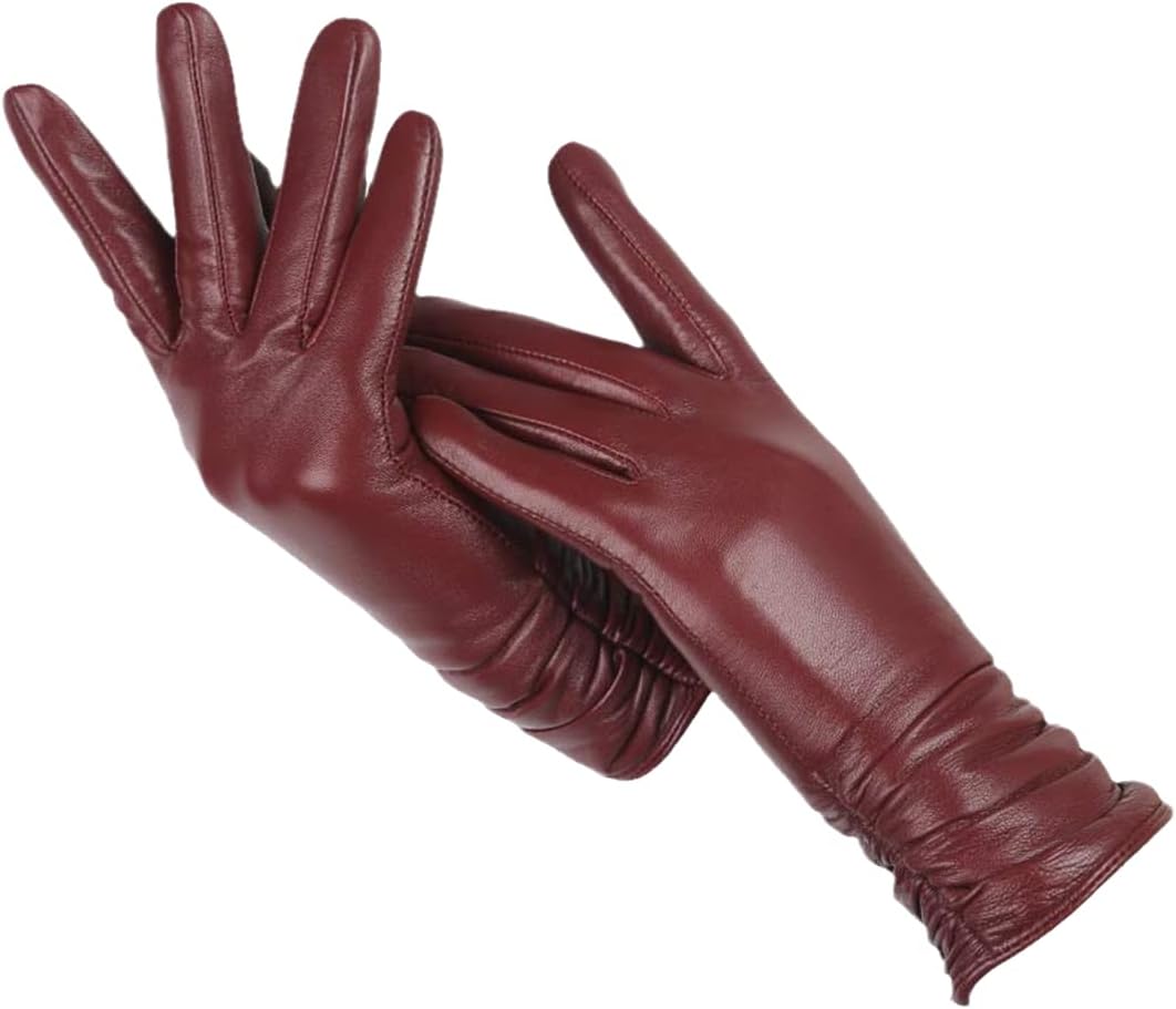 Luxurious Women's Genuine Leather Gloves