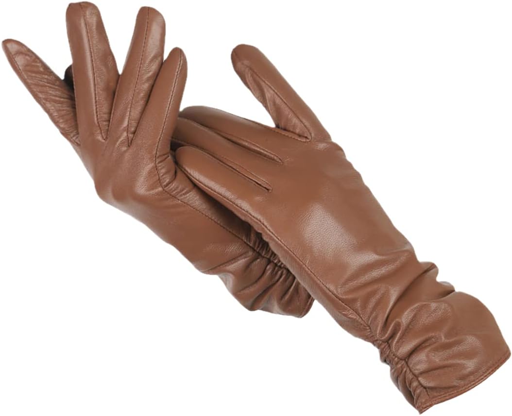 Luxurious Women's Genuine Leather Gloves