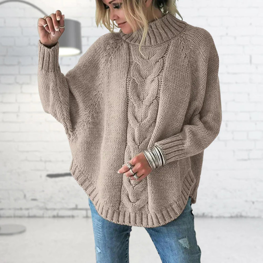 Warm Oversized Cozy Women's Knit Sweater
