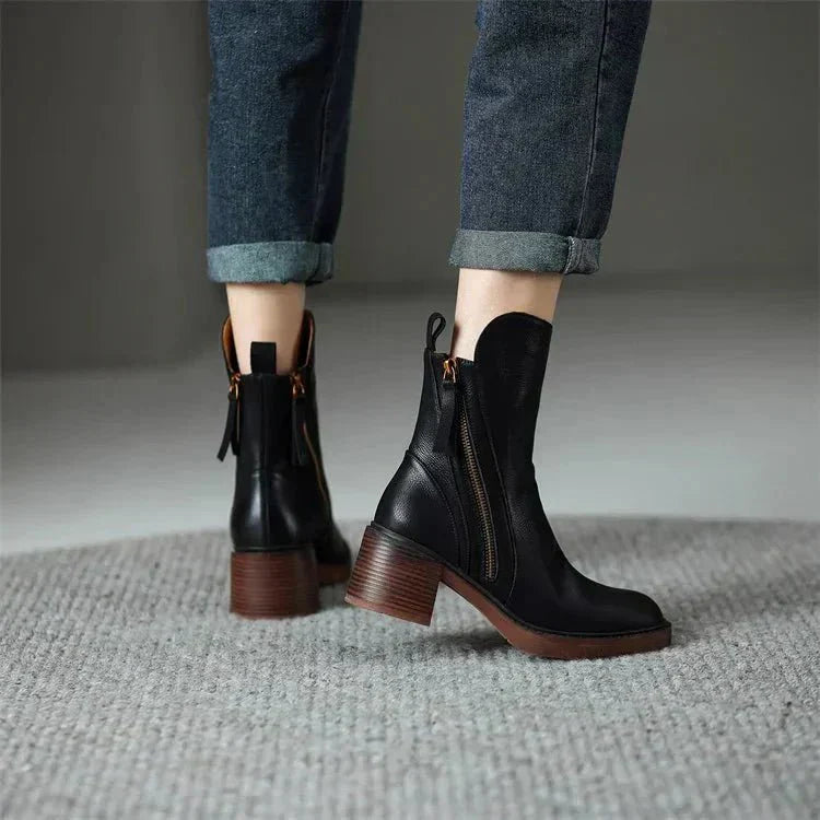 Warm Waterproof Women's Ankle Boots Comfort