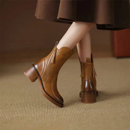 Warm Waterproof Women's Ankle Boots Comfort