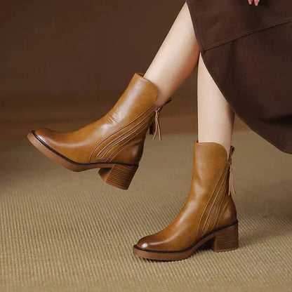 Warm Waterproof Women's Ankle Boots Comfort