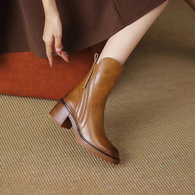 Warm Waterproof Women's Ankle Boots Comfort
