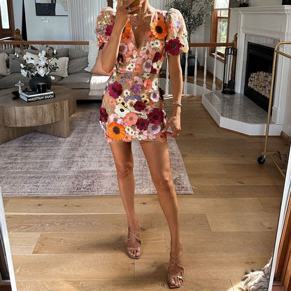 Cute Floral Summer Dress