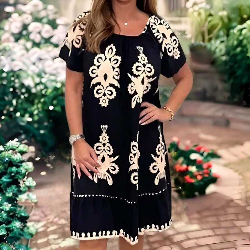 Chic Women's Casual Summer Sundress - OutfitLondon