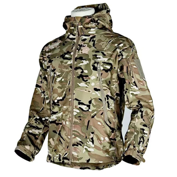 Waterproof Men's Tactical Softshell Jacket