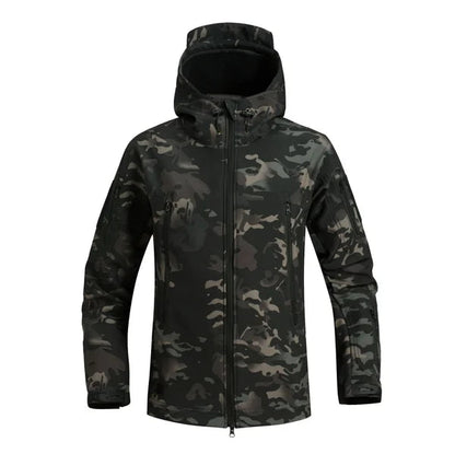 Waterproof Men's Tactical Softshell Jacket