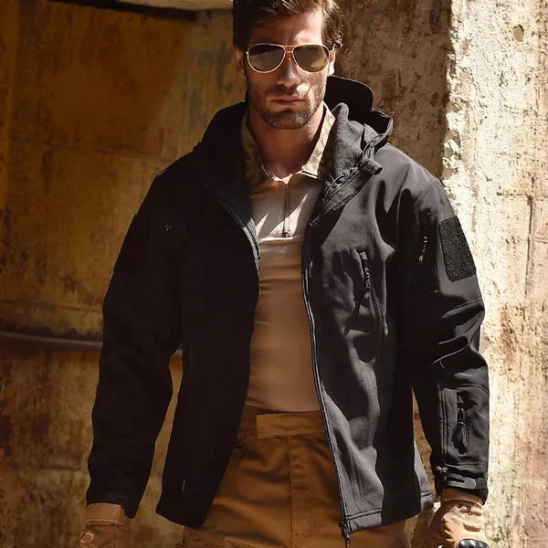 Waterproof Men's Tactical Softshell Jacket