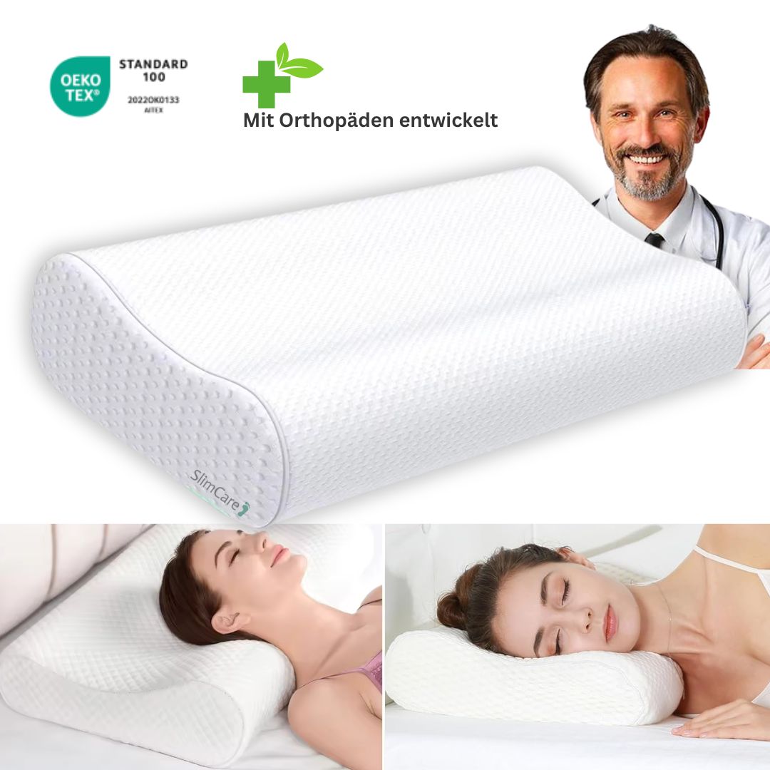 Ergonomic Memory Foam Pillow for Ultimate Neck Support