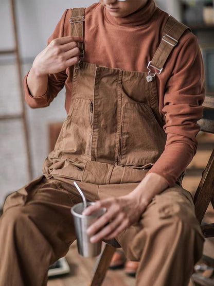 Eric | Relaxed Fit Cotton Overalls