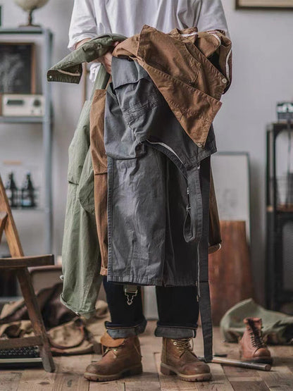 Eric | Relaxed Fit Cotton Overalls
