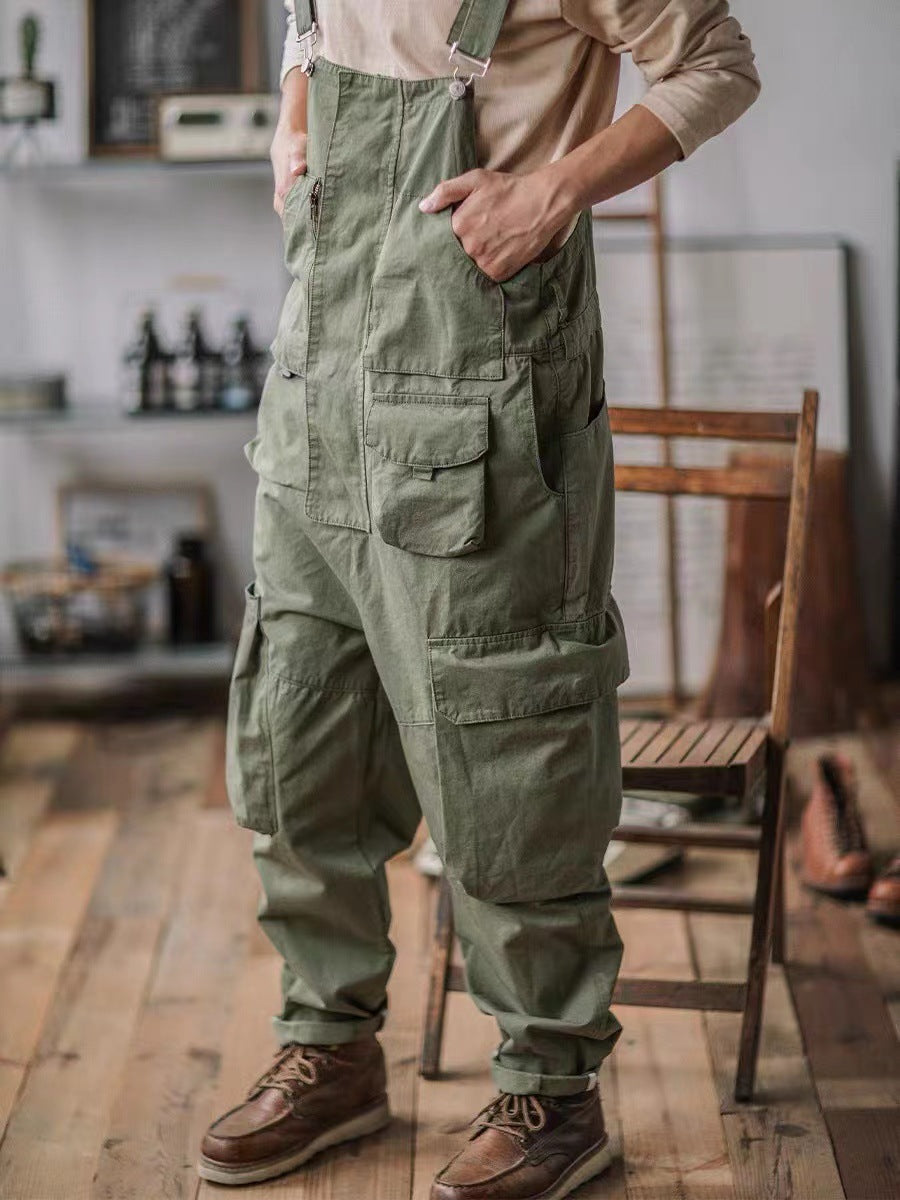 Comfortable Casual Cotton Dungarees - OutfitLondon