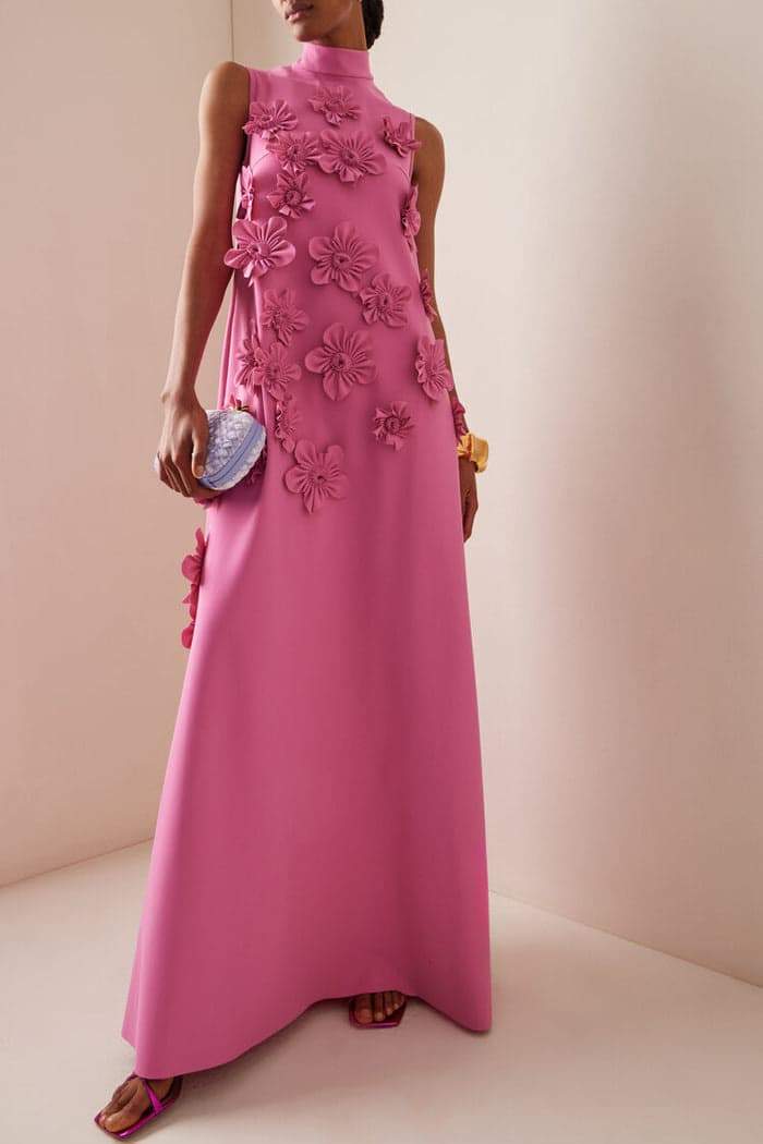 Elegant Floral Maxi Dress for Women - OutfitLondon