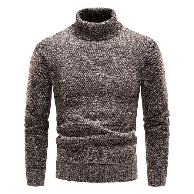 Men's Lightweight Fitted Neck Sweater