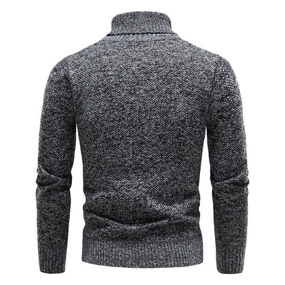 Men's Lightweight Fitted Neck Sweater