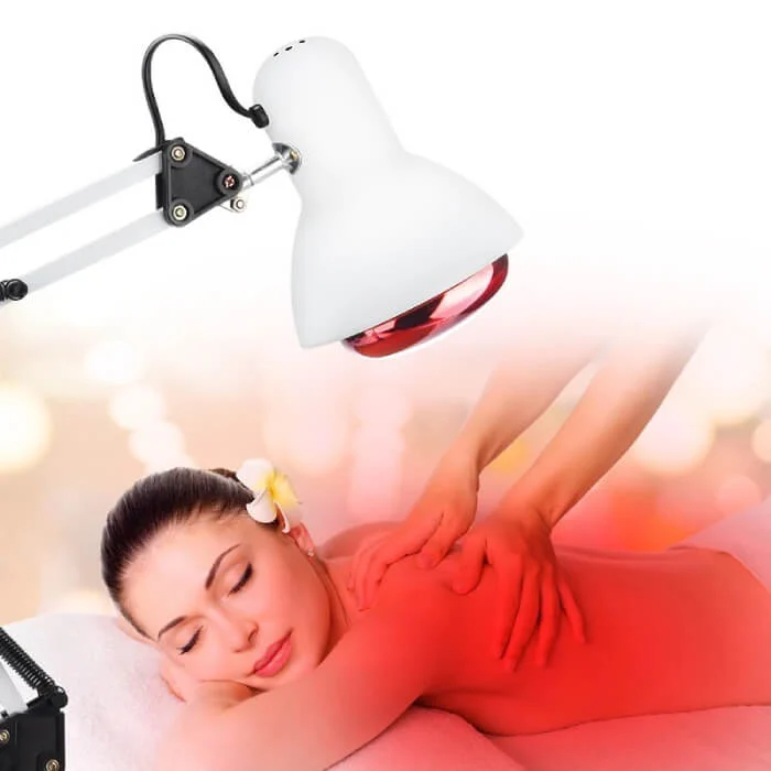Compact LED Infrared Heating Floor Lamp - OutfitLondon