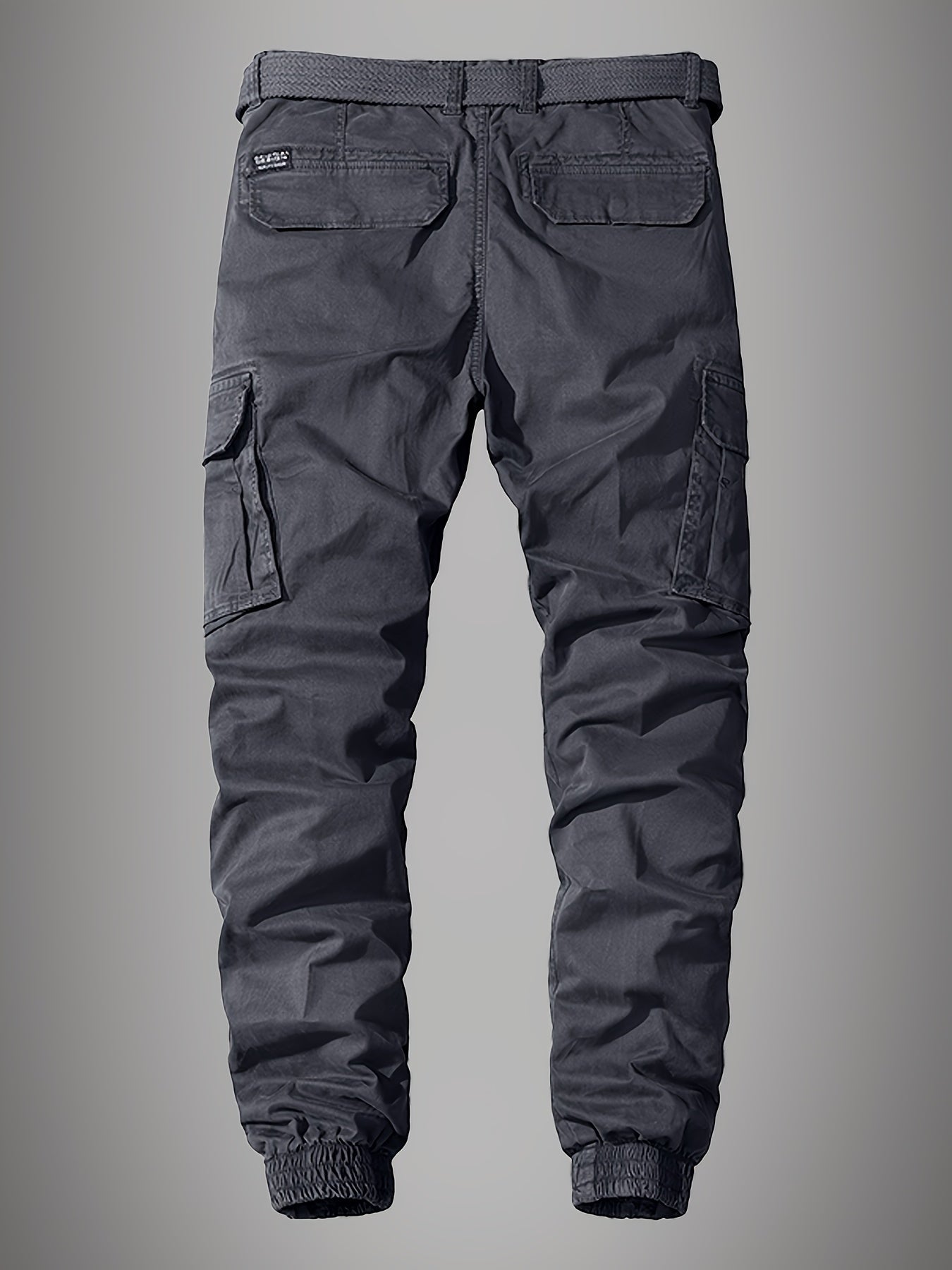 Comfortable Mens Jogger Pants - Multiple Pocket Design