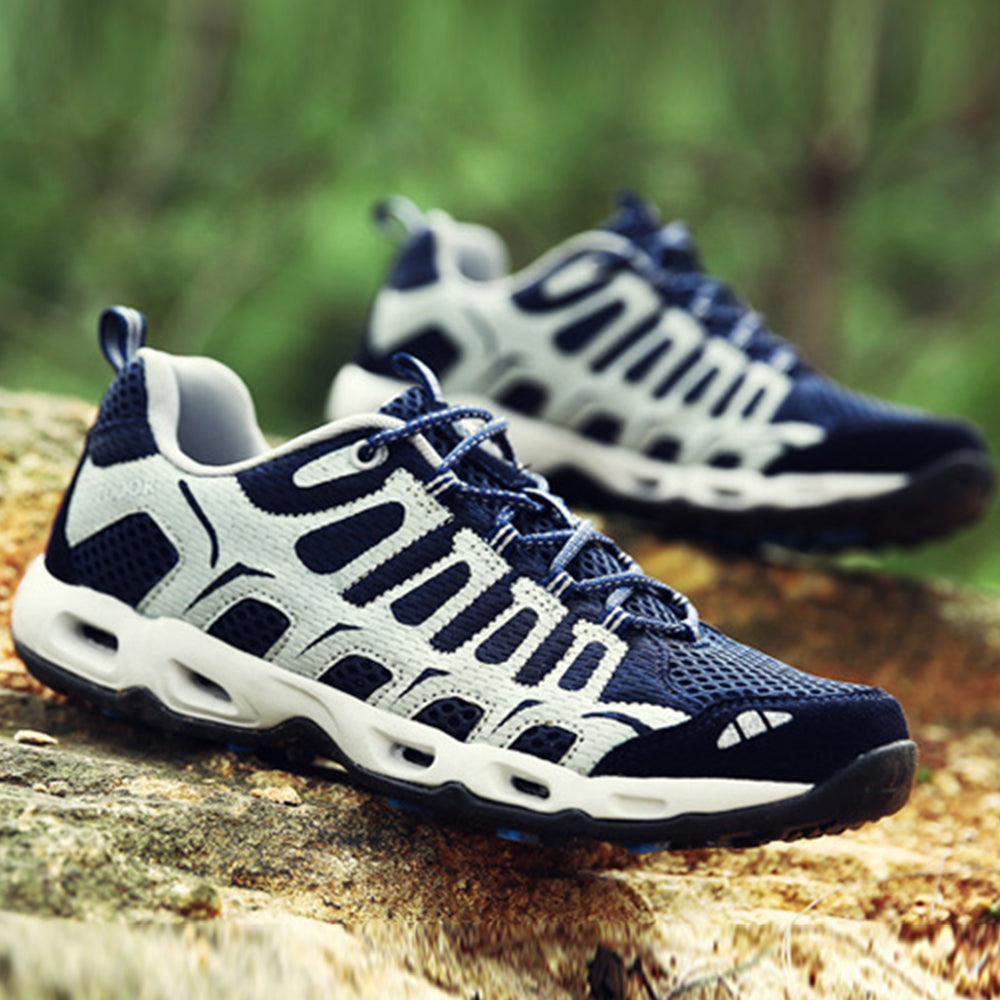 Unisex -New Mesh Lace Up Outdoor Hiking Sneakers