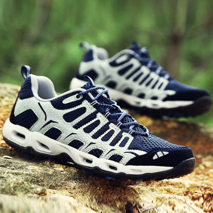 Unisex -New Mesh Lace Up Outdoor Hiking Sneakers