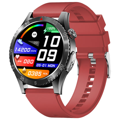 ECG Blood Glucose Uric Acid Cholesterol Stress Monitoring Smartwatch