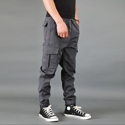 Men's Cargo Trousers Hiking Pants Pocket Plain Comfort Breathable Outdoor Daily