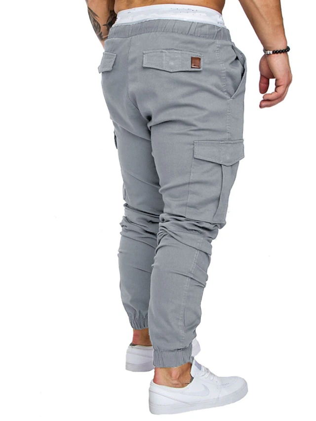 Men's Tactical Cargo Jogger Multiple Pockets Pants