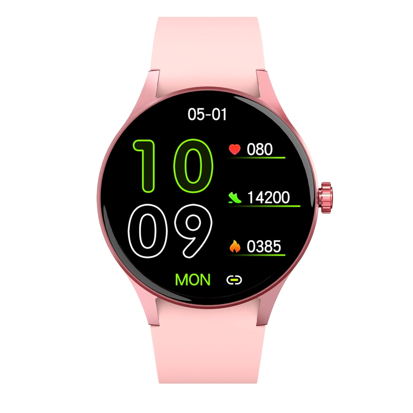 2025 SmartWatch AMOLED screen Blood Sugar Blood Pressure Heart Rate Blood oxygen Monitoring