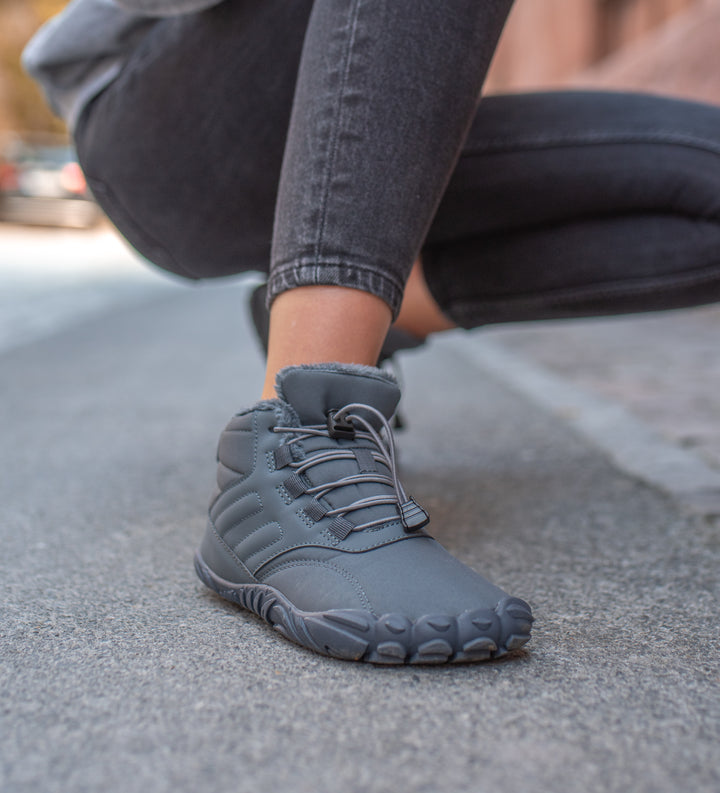 Hikng Walk Shoes Orthopedic Thermal Barefoot Shoes for Autumn & Winter