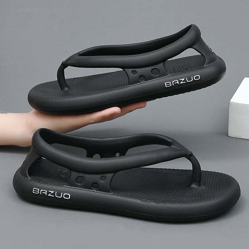New couple solid color thong sandals (Unisex )