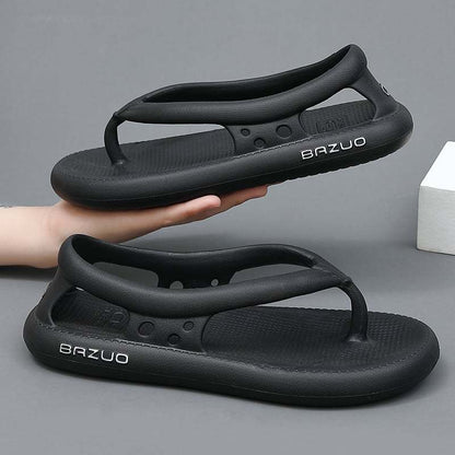 New couple solid color thong sandals (Unisex )