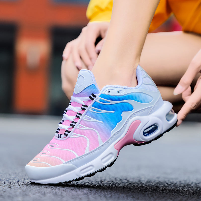 Women Air Cushion Shoes Fashion Multicolor Sneakers