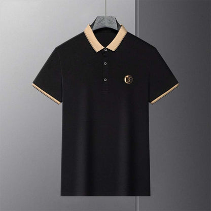 Men's Summer Comfortable Breathable Business Style Short Sleeves