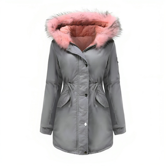 Insulated Water Resistant Women's Winter Coat - OutfitLondon