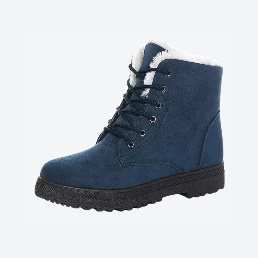 Walk Anti-Slip Waterproof Lace Up Snow Boots Comfortable and Light Weight